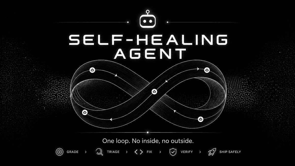 Self-Healing Agent Harness: Why You Can’t Just Grade the Output